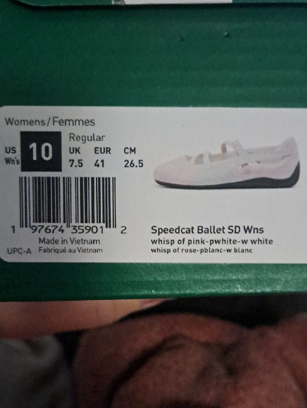 Puma Speedcat SD Womans Pink Mary Jane Ballet Shoes - Picture 7 of 7